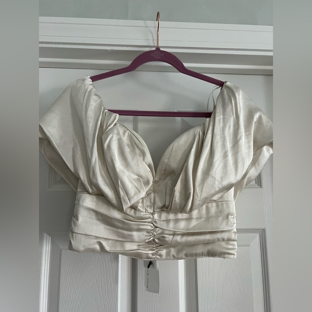 Miou Muse Crop Top NWT